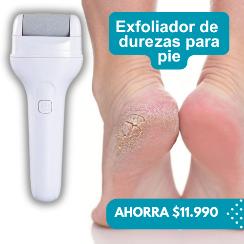 Exfoliador de durezas para pie